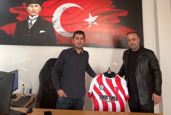 İZMİRTUMED’den Spor Şube Müdürü Resul Büyükkahraman’a Ziyaret